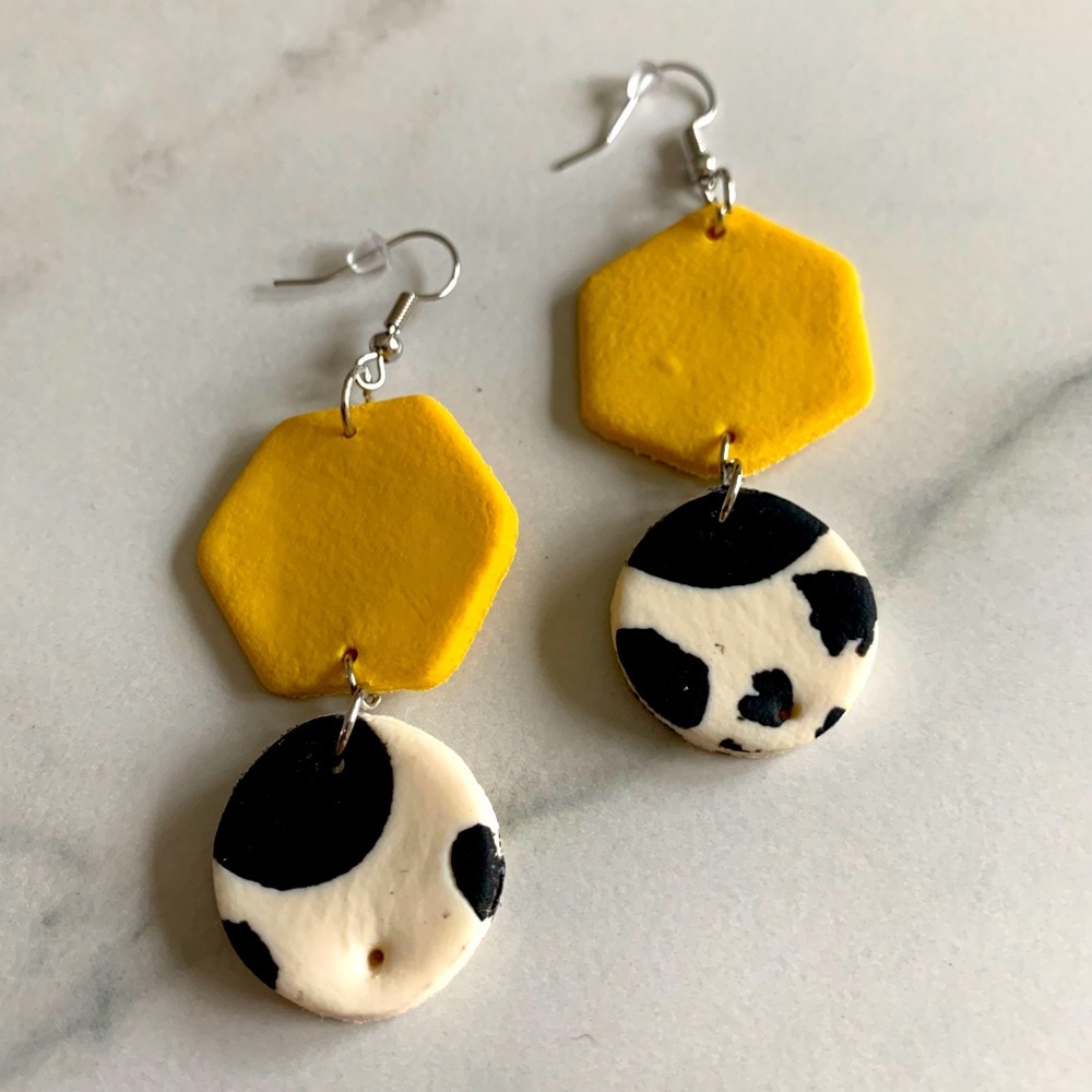 Clay earrings